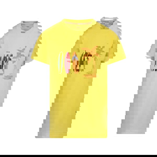 Trespass Boys Alltown T-Shirt - Yellow