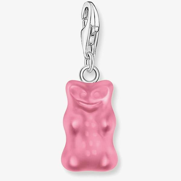 THOMAS SABO Haribo Sterling Silver Pink Gummy Bear Pendant Charm 2193-017-9