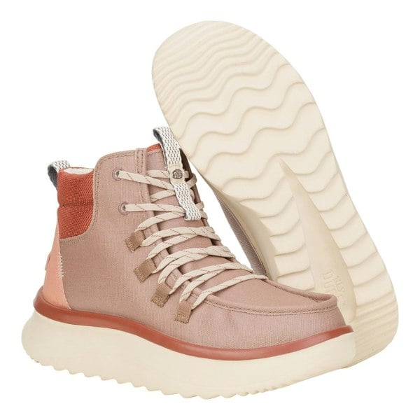 HEYDUDE Wendy Peak Apres Ankle Boots - Desert Brown