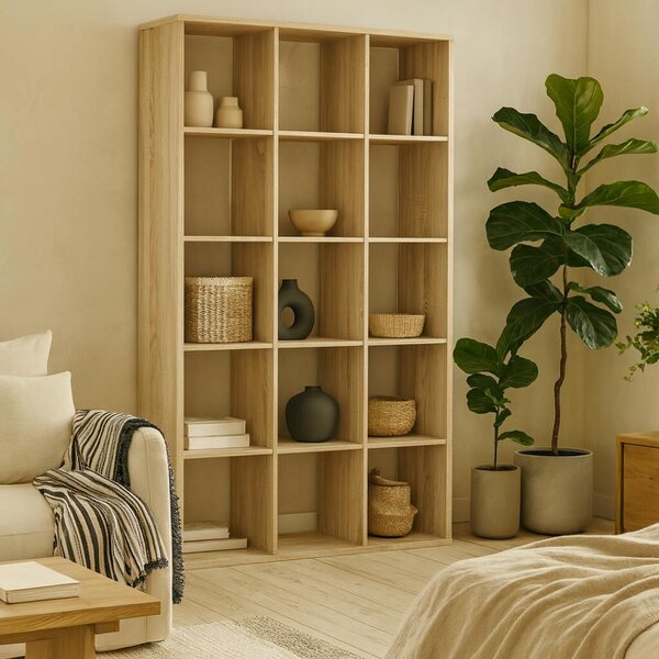 Wyld Haus Shanghai Sonoma Oak Effect 3x5 Storage Unit