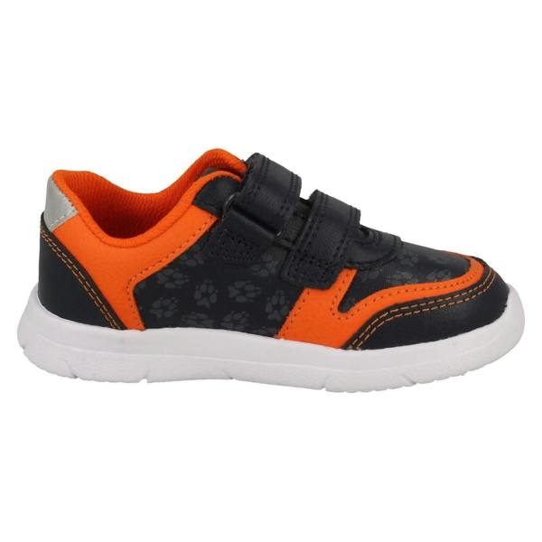Clarks Boys Clarks Light Weight Fox Detailed Shoes Ath Dot T