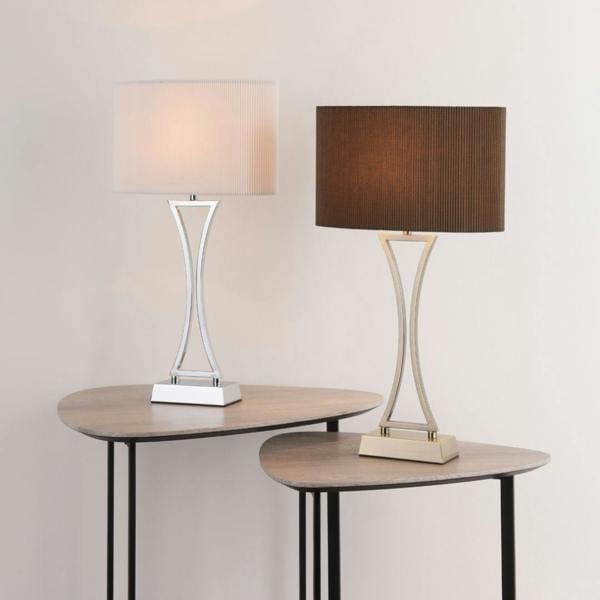 Pagazzi Lighting Corrina Polished Chrome Touch Table Lanp