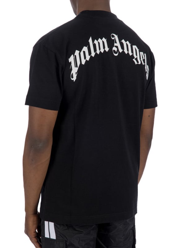 Palm Angels Classic Shark Design T-Shirt - Black