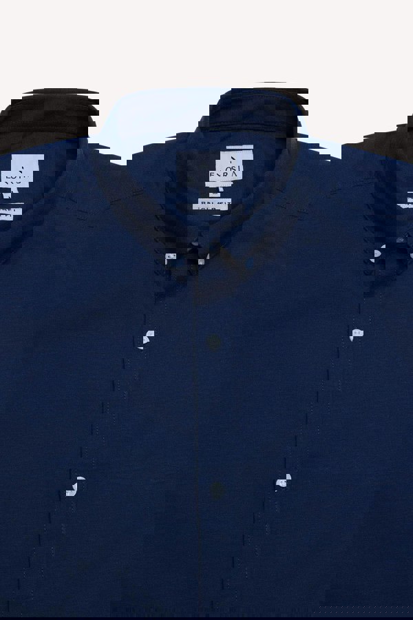 ENORSIA Mens Solid Short Sleeve Shirt