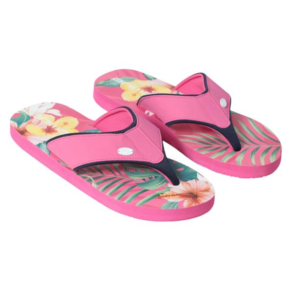 Animal Womens/Ladies Swish Flip Flops - Pink - 