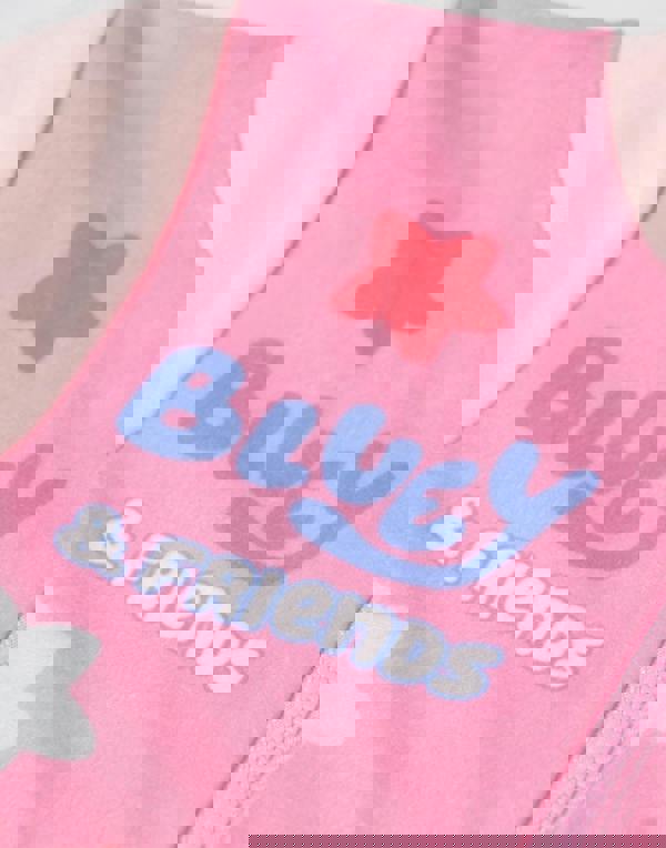 Bluey Girls Pink Character Onesie
