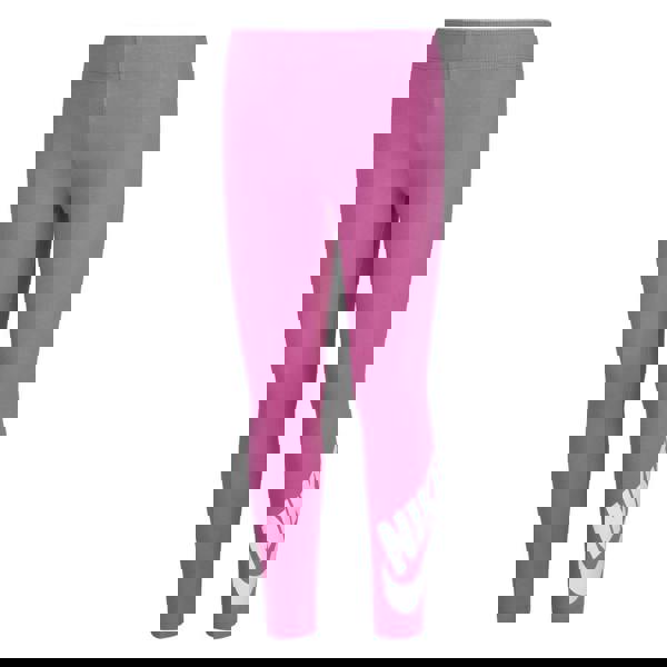 Nike Womens/Ladies Leg A See Logo Leggings - Blue - 