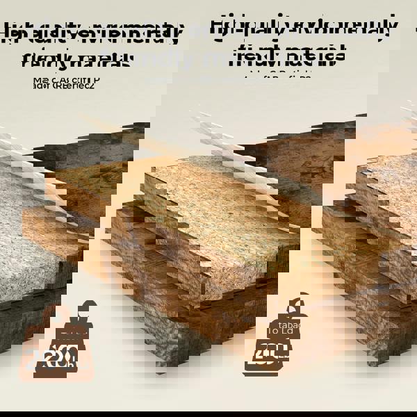 Levede TV Unit Stand Cabinet Glass Display Shelves with RGB LED Lights 140cm