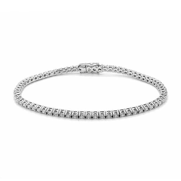 Sarah Layton Diamond Tennis Bracelet, 2.86ct Laboratory Grown - 9ct White Gold - BCW268LG9