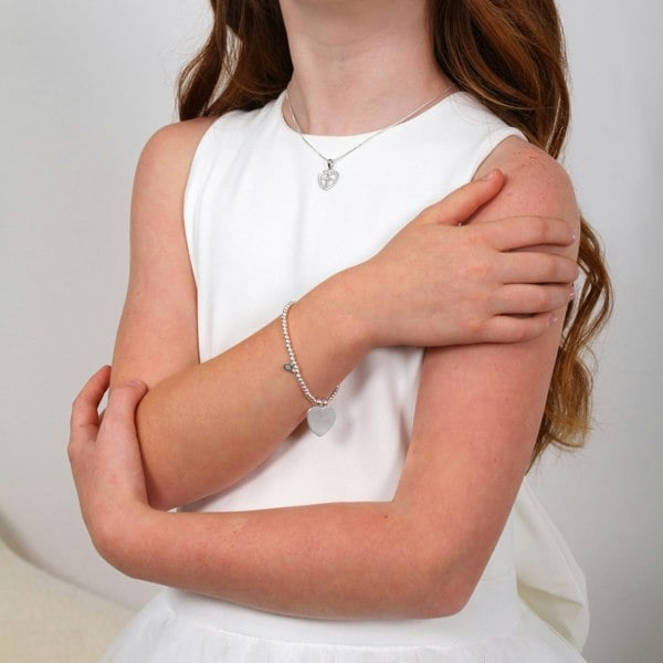 Say It With Children's Ball Bracelet - Sterling Silver