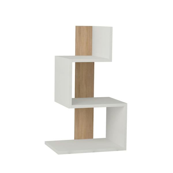 Decortie Rosie Modern 3 Tier Side Table with Storage Multipurpose End Table 72cm