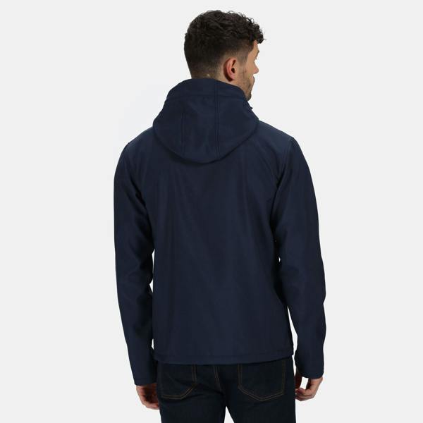 Regatta Professional Mens 3 Layer Membrane Soft Shell Jacket - Navy/French Blue - 