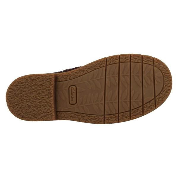 Clarks Girls Clarks Stylish Ankle Boots Comet Frost