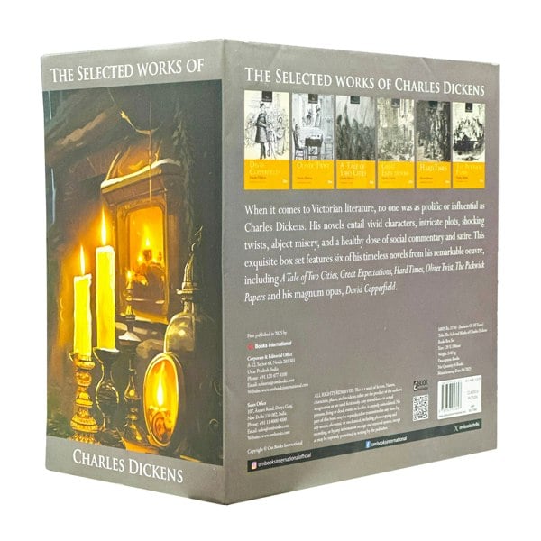 The Selected Works of Charles Dickens 6 Books Collection Set