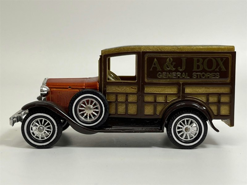 MCSlots Ford A 1930 A & J Box General Stores 1:40 Scale Models of Yesteryear Matchbox Y21D S7