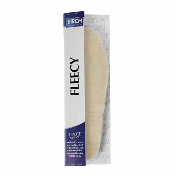 BIRCH Gents Fleecy Insoles - Shoe Inserts for Shoes and Boots
