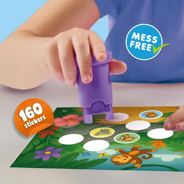SES Creative Sticker Stamper - Jungle Animals