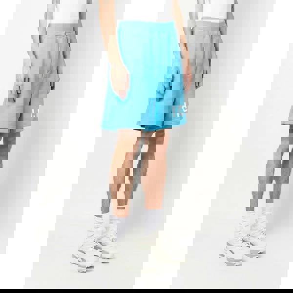 Dsquared Icon Logo Printed Cotton Shorts   in  Blue