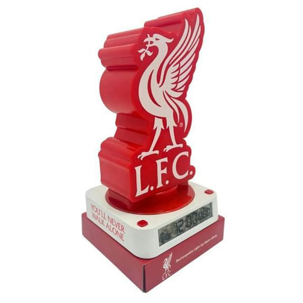 Liverpool FC Light Up Alarm Clock, Bedroom, Sports, Gift