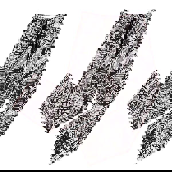 Stranger Things Unisex Adult Adverts Montage Lounge Pants - White - 