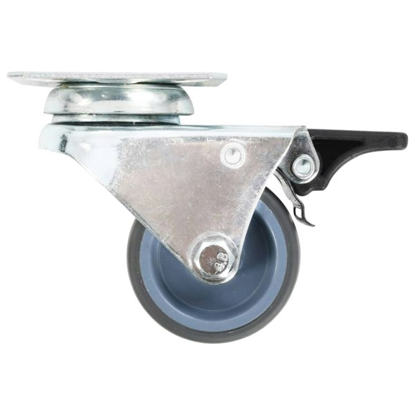 Berkfield Twin-wheel Swivel Casters 4 pcs 50 mm
