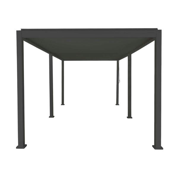 Ocean Designs Tivoli 6m x 3m Grey Frame Free Standing Pergola