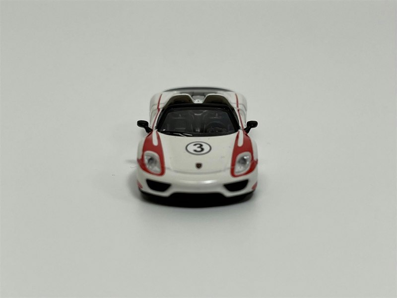 Minichamps Porsche 918 Spyder Salzburg Racing Design 2013 White With Red Stripes 2013 1:87 Minichamps 870062137