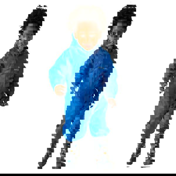 Regatta Childrens/Kids Waterproof Puddle Suit - Oxford Blue - 