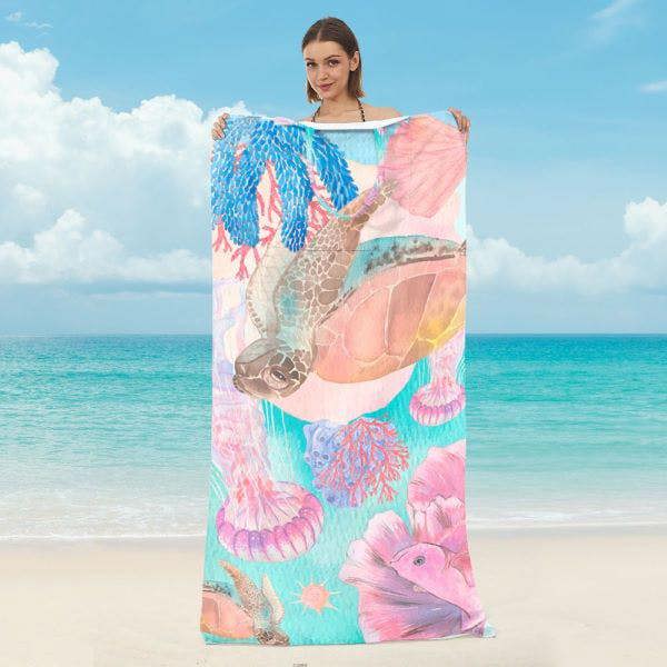 Leaper 2-in-1 Beach Towel and Shoulder Bag