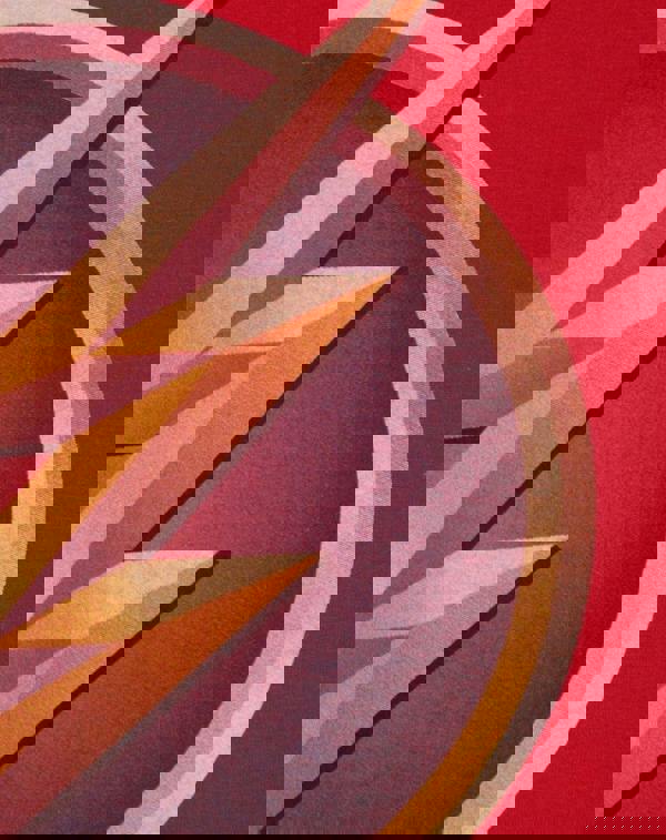 DC Comics Boys Red Batman Distressed Logo Short Sleeved T-Shirt