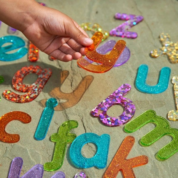 tickit Rainbow Glitter Letters