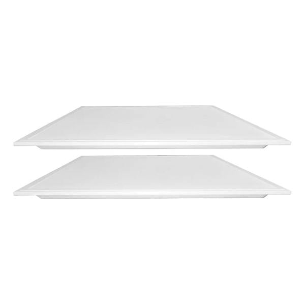 ENER-J Pack of 2 LED Panel Ceiling Lamp 4000k,120x60 for Living Room, Bedroom, Kitchen, Balcony Hallway, 2 Years Warranty