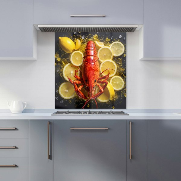 Warren Reed - Designer Lobster On Lemons Kitchen Splashback