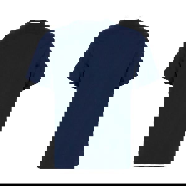 Valentino Plaque Logo T-Shirt   in  Blue