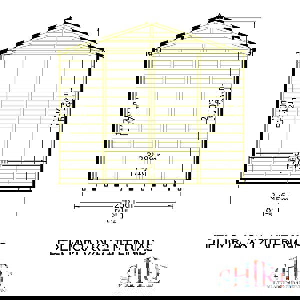 Shire Delmora 8x12 Summerhouse Interlock Cladding - Best Shed
