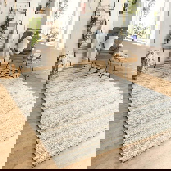 The Rugs Premium Chunky Knit Wool Rug - Luxury & Comfort