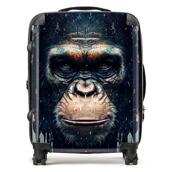 Warren Reed Gorilla Face Splashart Suitcase