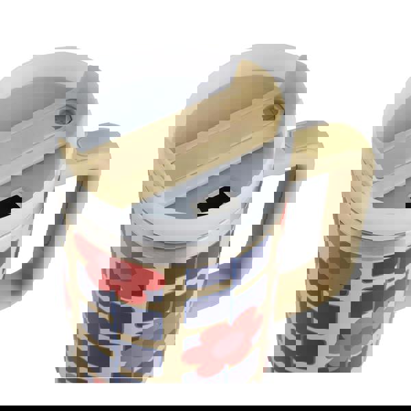 Regatta Orla Kiely Floral Insulated Travel Mug - Orange - 