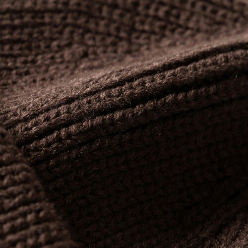 Regatta Unisex Adult Connora Fisherman Christian Lacroix Knitted Beanie - Coffee Grounds