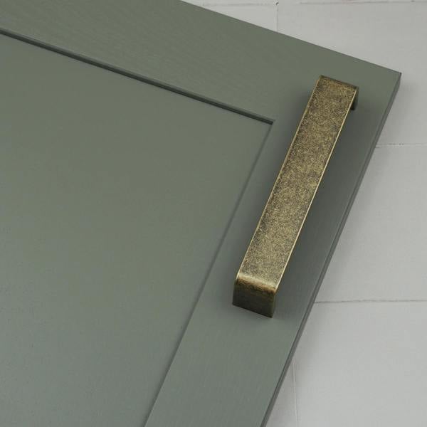 Handle & Home Antique Brass D-Bar Handles
