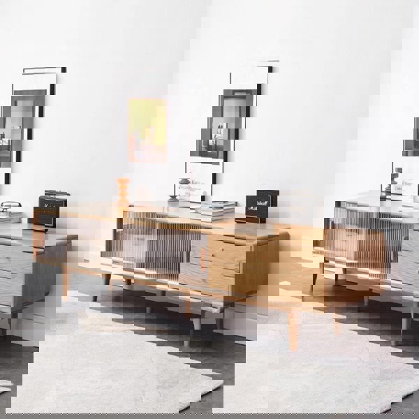 Kerry Mini TV Stand, Light Oak-Weilai Concept-Weilai Concept