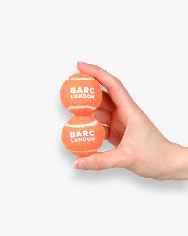 Barc London Bright Orange Mini Dog Ball