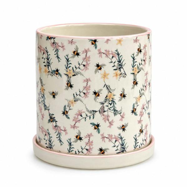 Bees Ceramic Planter