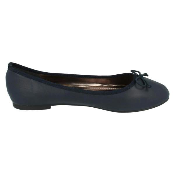 Anne Michelle Ladies Anne Michelle Ballerina Shoes