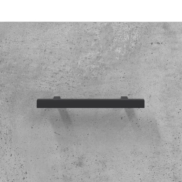 Berkfield Shoe Bench Concrete Grey 102x35x55 cm Engineered Wood