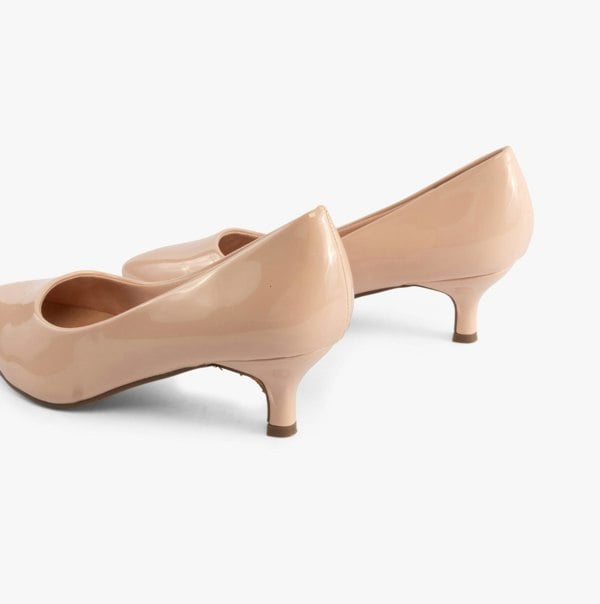 Comfort Plus TEXAS Womens Shoes Nude - Patent