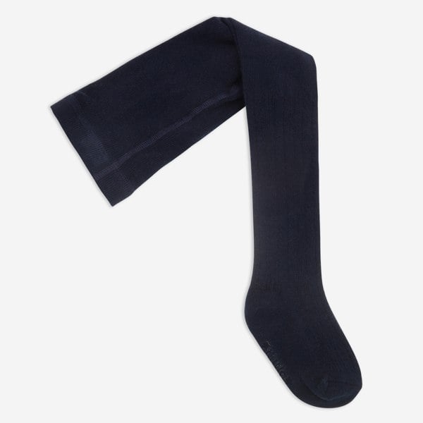 Little Sock Co. Non-Slip School Tights in Navy - age 1-6 years