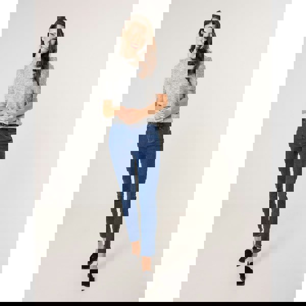 Blue Vanilla Round Neck Knit Jumper