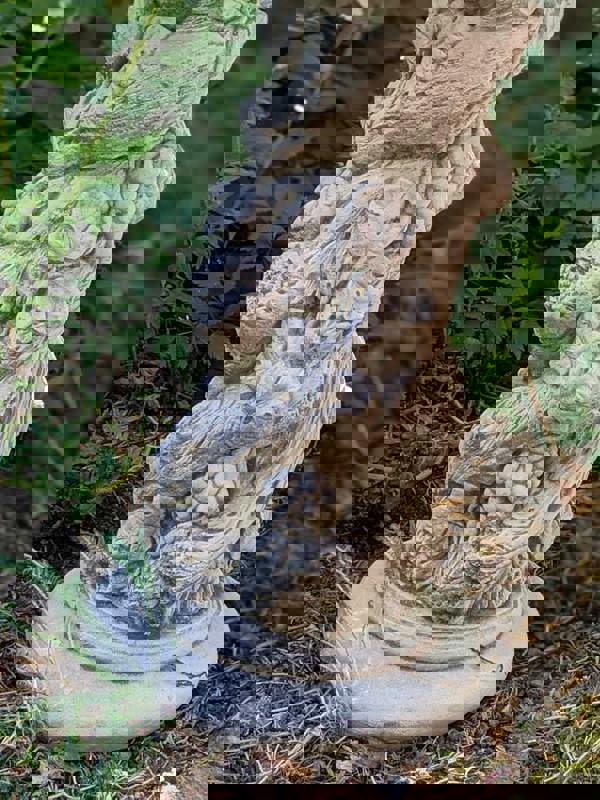 Fruit Design Stone Cast Birdbath