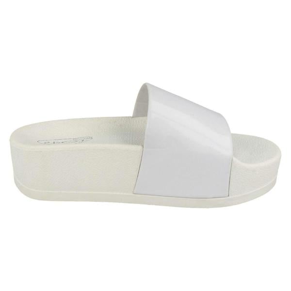 Spot On Ladies Spot On Open Toe Sandals